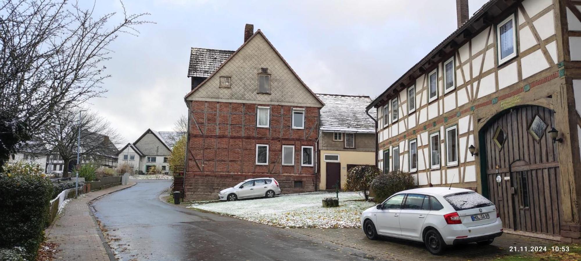 Ferienwohnung Fachwerkhaus In Deensen - Solling-Vogler-Naturschutzgebiet Exterior foto